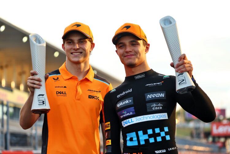 Norris: McLaren dobra o pódio em Suzuka mais ‘merecido’ do que Monza ’21