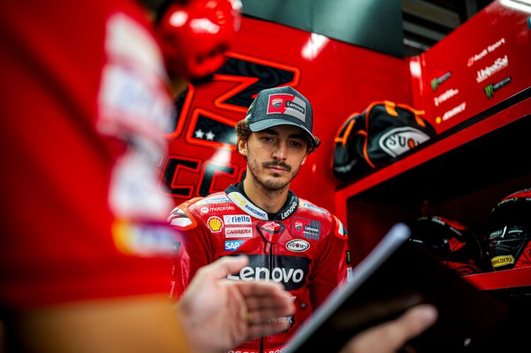 Bagnaia: Martin ‘tem impulso’ na luta pelo título