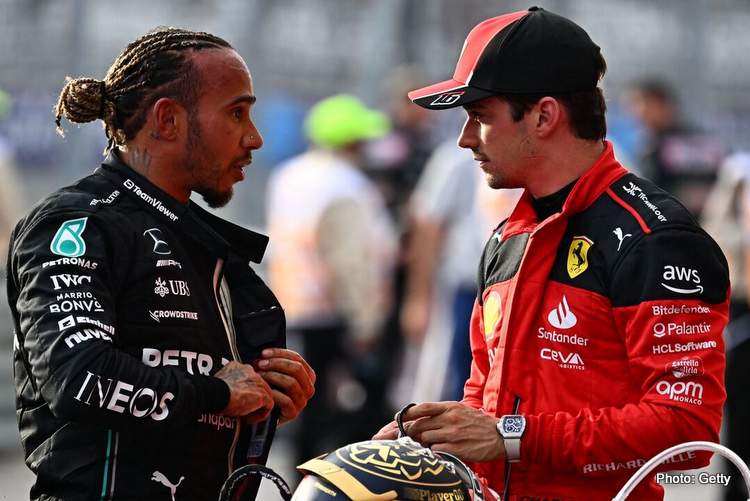 HAMILTON E LECLERC DESCLASSIFICADOS DO GP DOS EUA HAMILTON E LECLERC DESCLASSIFICADOS DO GP DOS EUA
