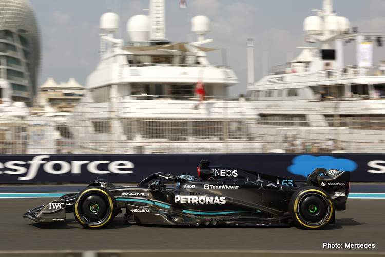 ABU DHABI FP1: RUSSELL LIDERA, DRUGOVICH É O MELHOR DOS NOVATOS ABU DHABI FP1: RUSSELL LIDERA, DRUGOVICH É O MELHOR DOS NOVATOS
