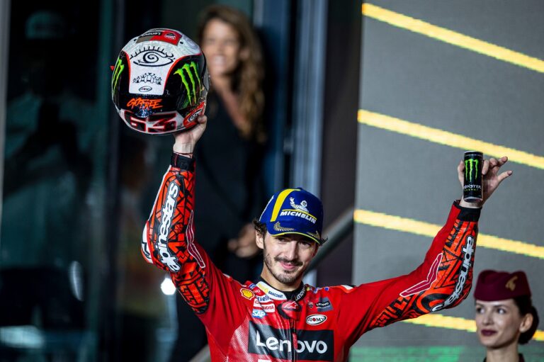 Bagnaia: ‘Nas duas últimas voltas fiquei com muito medo’