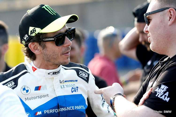 VALENTINO ROSSI CONFIRMADO PELA BMW PARA WEC E LE MANS