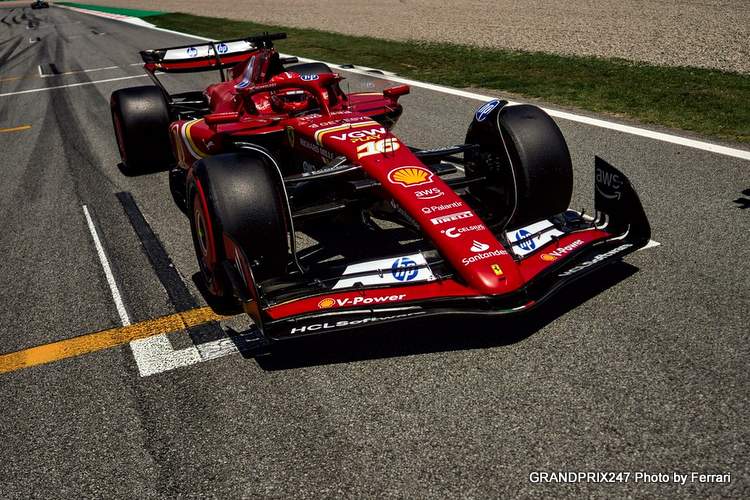 Charles Leclerc Confiante no Potencial da Ferrari SF-24 para Próximas Corridas