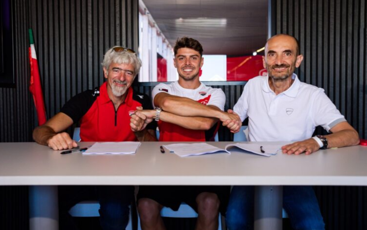 Fabio Di Giannantonio Renova com VR46 Ducati e Pilotará Moto GP25 em 2025