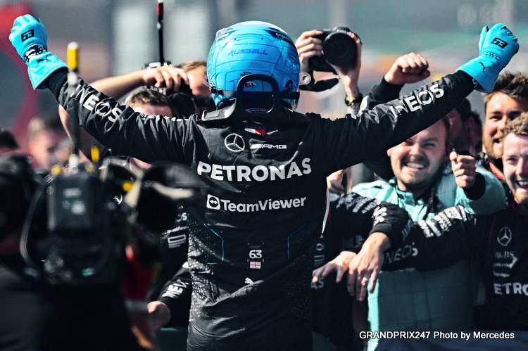 Russell Perde Peso Significativo no GP da Bélgica