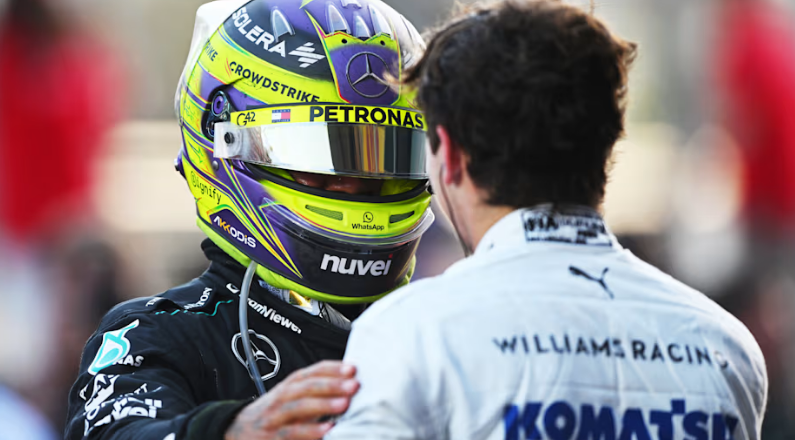 Hamilton destaca Colapinto e Bearman como talentos emergentes na F1 Hamilton destaca Colapinto e Bearman como talentos emergentes na F1