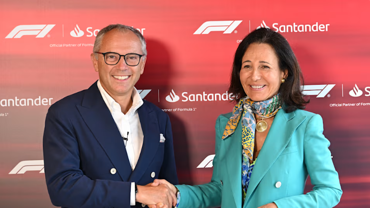 Santander é o novo parceiro oficial de banco de varejo da Fórmula 1 Santander é o novo parceiro oficial de banco de varejo da Fórmula 1