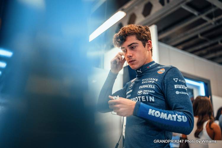 Franco Colapinto: Reflexões sobre sua temporada na Fórmula 1 com a Williams