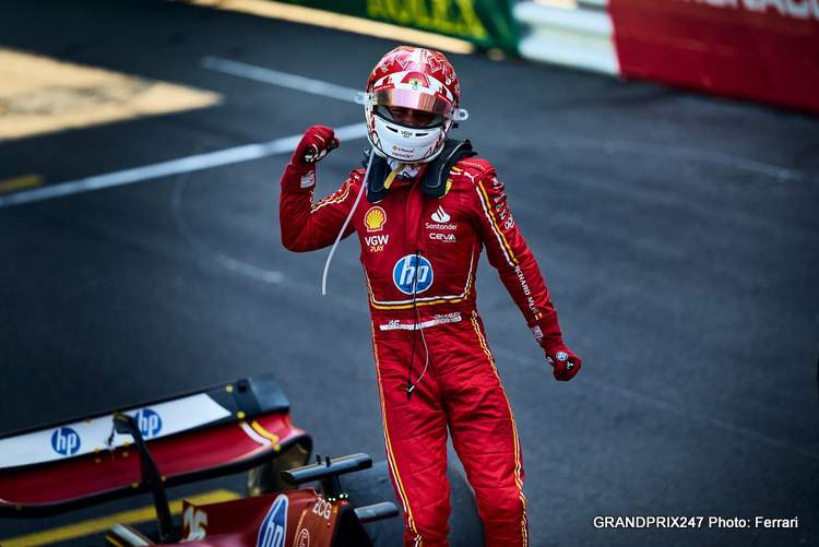 Charles Leclerc celebra conquistas e sonhos realizados em temporada de Fórmula 1 de 2024
