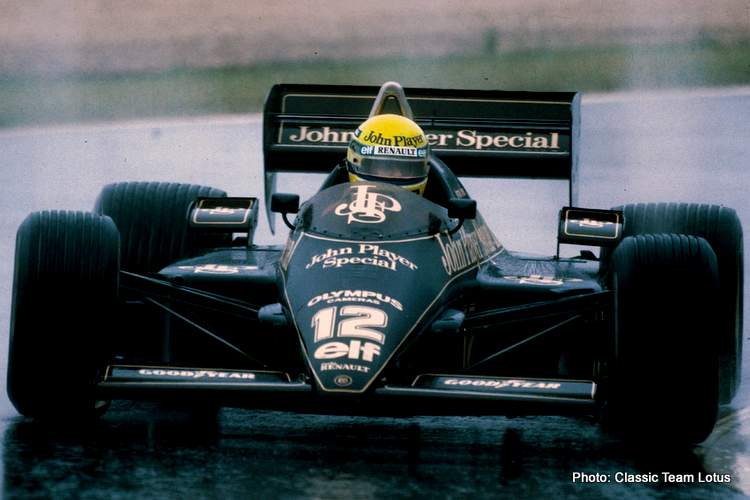Lotus 97T de Ayrton Senna retorna a Estoril 40 anos após vitória histórica