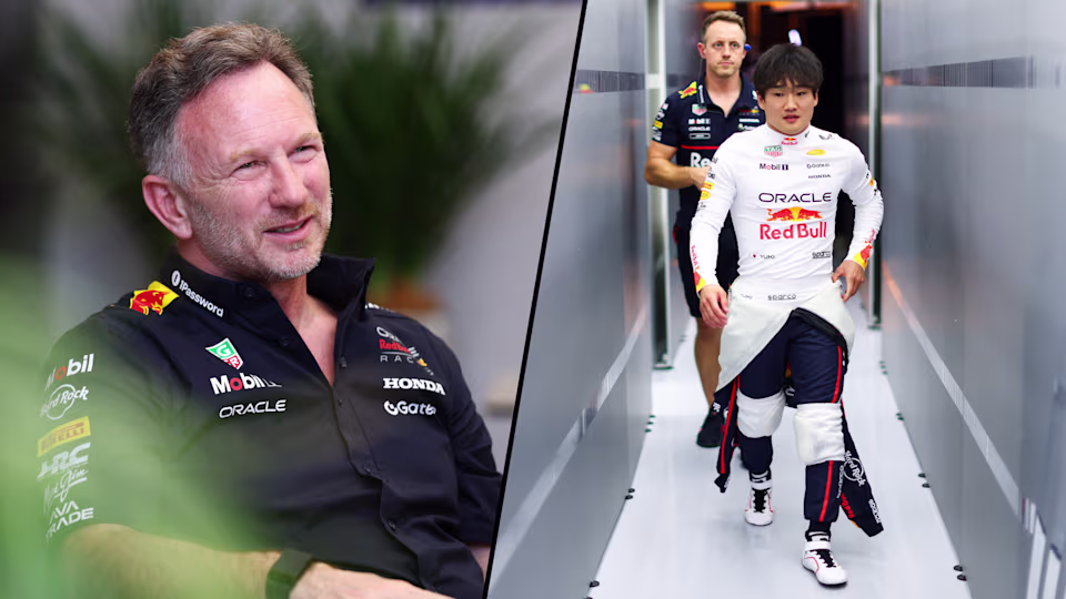 Horner elogia desempenho de Tsunoda no Bahrein, mas admite fim de semana difícil para a Red Bull Horner elogia desempenho de Tsunoda no Bahrein, mas admite fim de semana difícil para a Red Bull