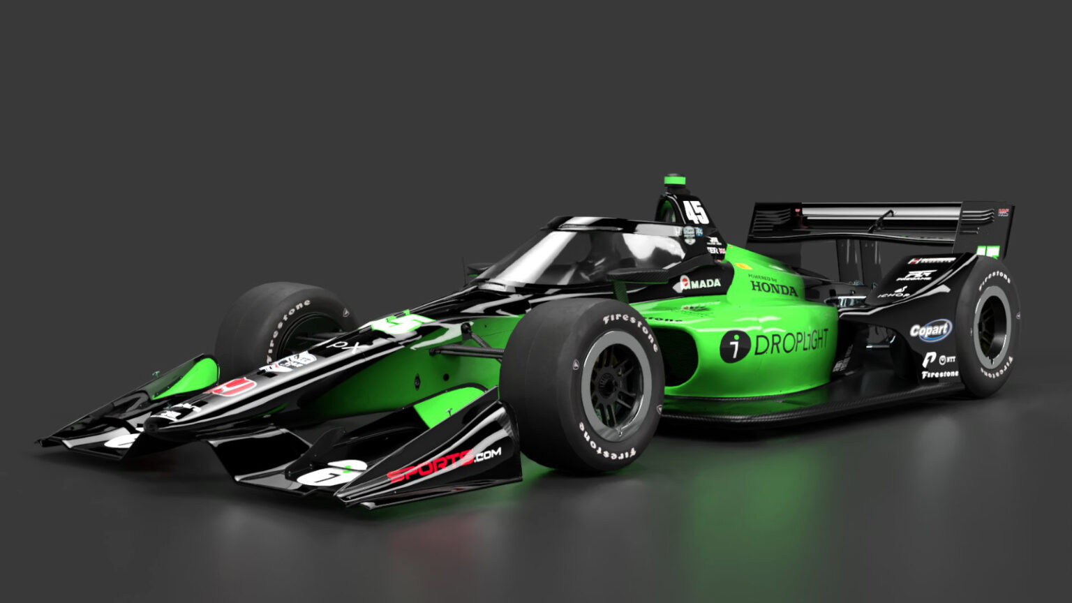 Louis Foster Anuncia Novo Patrocínio e Revela Nova Pintura na Rahal Letterman Lanigan Racing