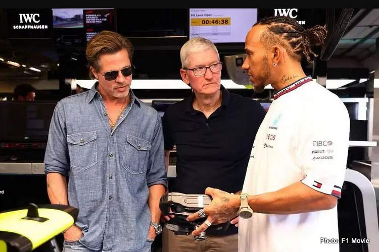 Brad Pitt revela filme de F1 baseado em história real e supervisão de Lewis Hamilton