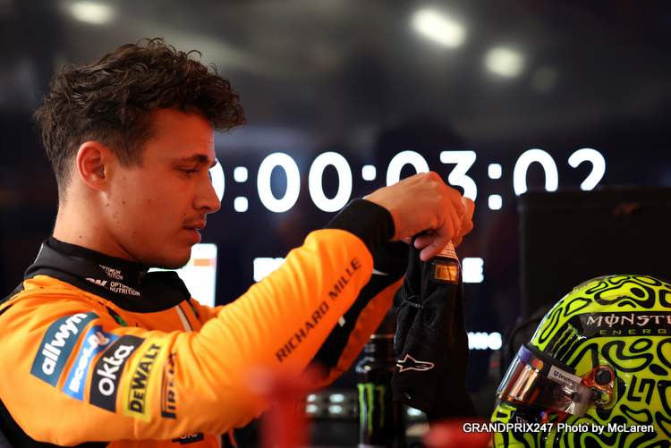 Lando Norris não considera fracasso não ganhar o título de F1 de 2025