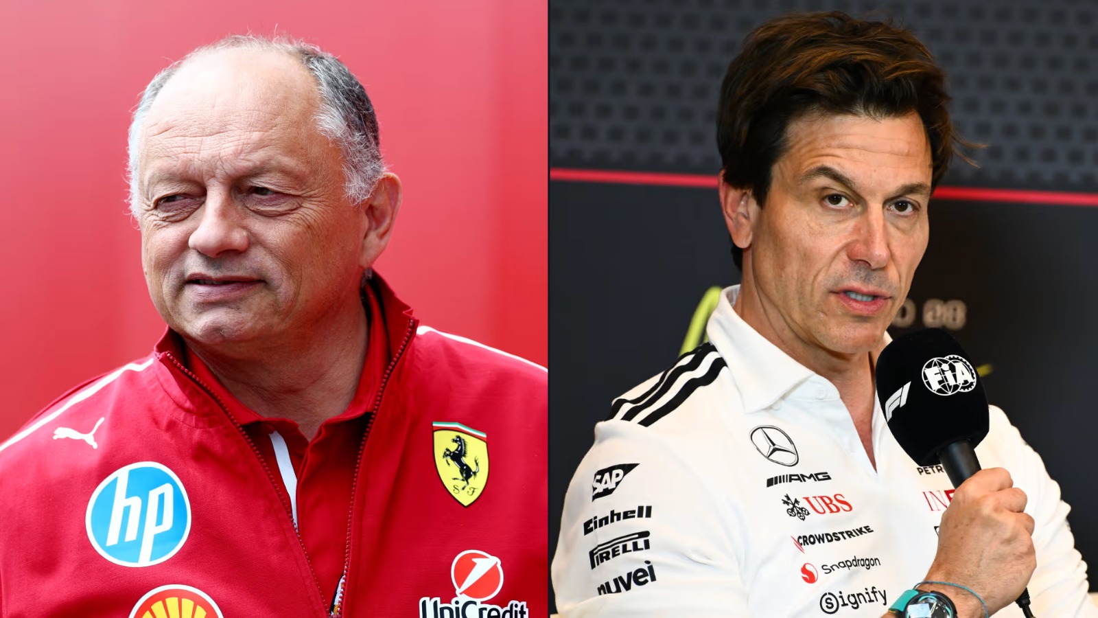 Toto Wolff apoia Fred Vasseur em meio a especulações na Ferrari