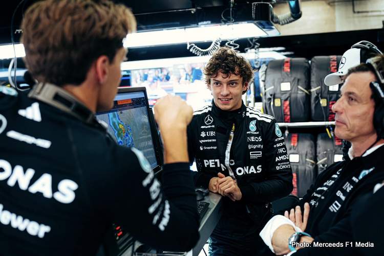 Mercedes admite erros no carro de F1: Antonelli paga o preço Mercedes admite erros no carro de F1: Antonelli paga o preço