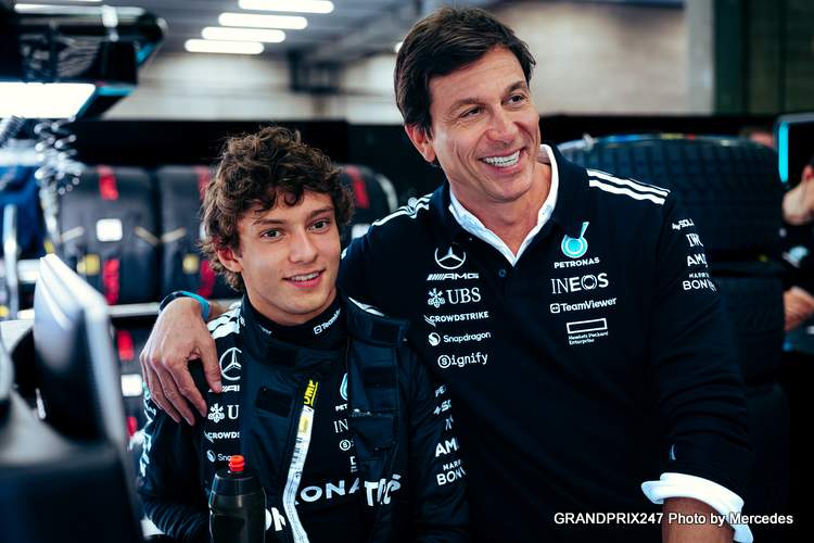 Wolff: Não podemos esquecer os 18 anos de Antonelli