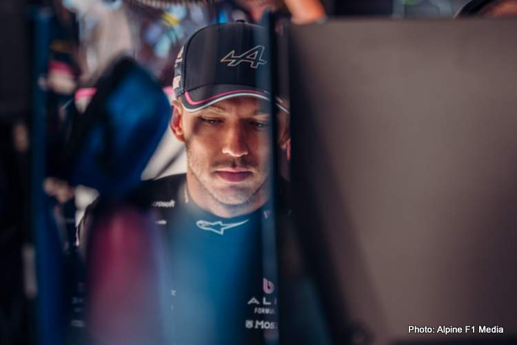 Gasly fala sobre futuro na F1 e compromisso com equipe Alpine
