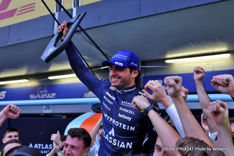 Sainz: Williams é meu projeto de vida