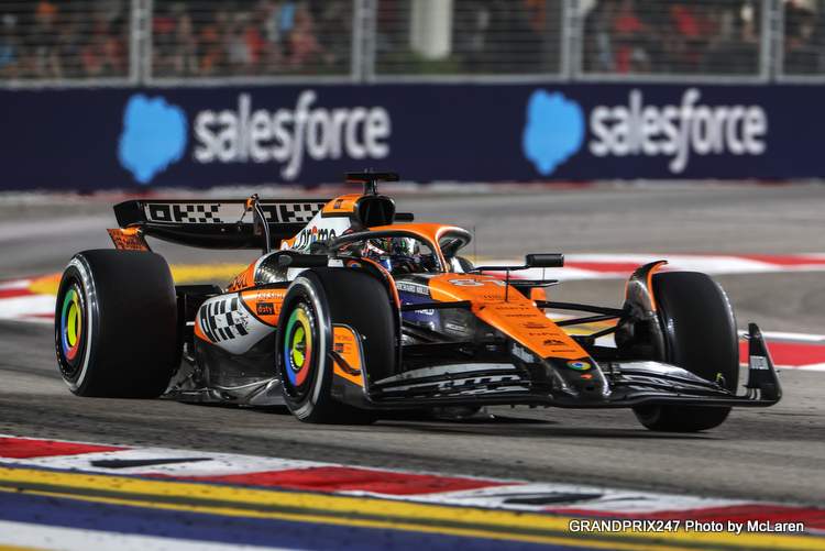 McLaren confiante para o GP de Cingapura: MCL39 e disputa interna em destaque