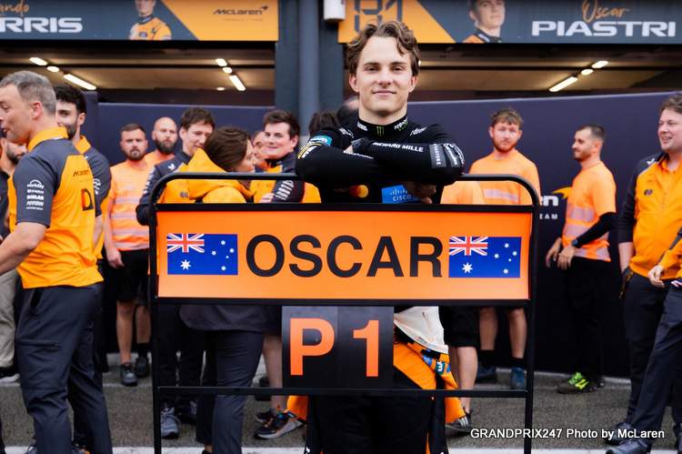 Oscar Piastri minimiza vantagem de 34 pontos no campeonato de Fórmula 1