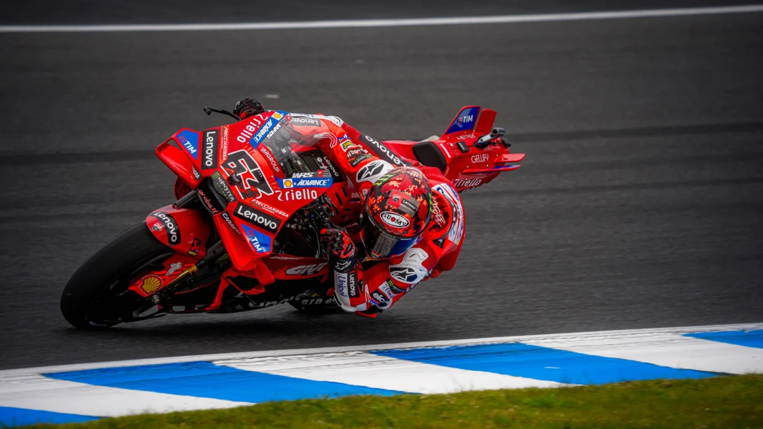 Francesco Bagnaia encontra esperança após dificuldades no MotoGP da Austrália