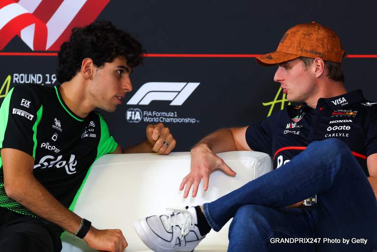 Verstappen: Eu disse à Red Bull: fiquem de olho no Bortoleto. Verstappen: Eu disse à Red Bull: fiquem de olho no Bortoleto.