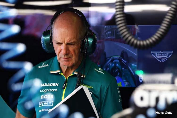 Newey será o chefe da equipe Aston Martin a partir de 2026.