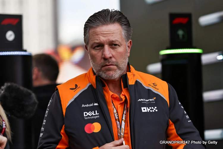 Brown, sobre se a McLaren usará ordens de equipe em Abu Dhabi: Claro que sim