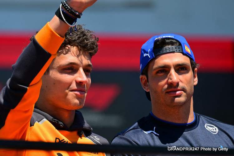 Sainz: Abu Dhabi é uma pista de Norris
