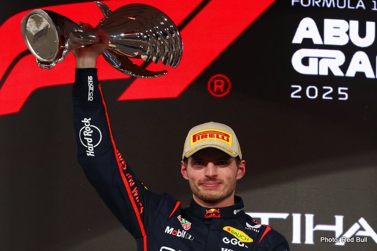 Verstappen: A recuperação deste ano foi muito divertida.