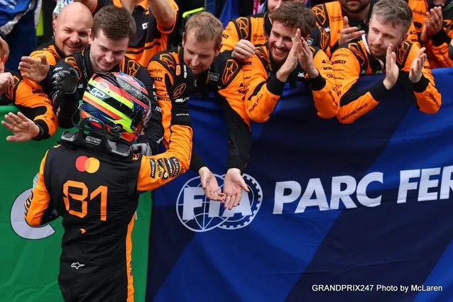 “Andrea Stella diz que McLaren ficou surpresa com seu ritmo no Grande Prêmio do Japão”