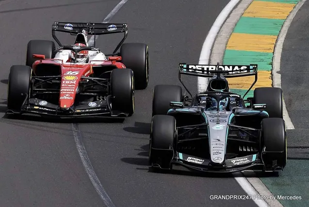 George Russell: GP da Austrália foi um bom drama para a TV, mas não o mais divertido de pilotar George Russell: GP da Austrália foi um bom drama para a TV, mas não o mais divertido de pilotar