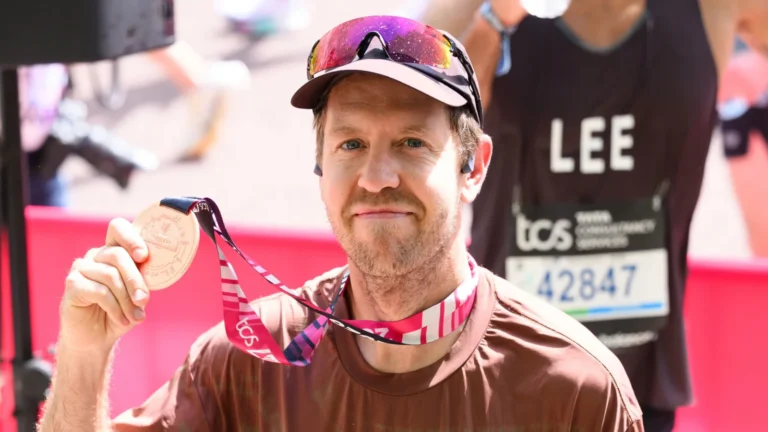 Sebastian Vettel supera a meta autoimposta para a Maratona de Londres