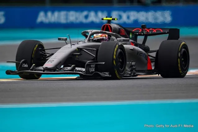 “Gabriel Bortoleto diz que ‘coisas assim vão acontecer’ ao comentar sobre os problemas da Audi em Miami.” “Gabriel Bortoleto diz que ‘coisas assim vão acontecer’ ao comentar sobre os problemas da Audi em Miami.”
