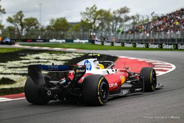 “Fred Vasseur esperava um Grande Prêmio do Canadá difícil, já que a Ferrari não levou atualizações, enquanto as rivais levaram.”