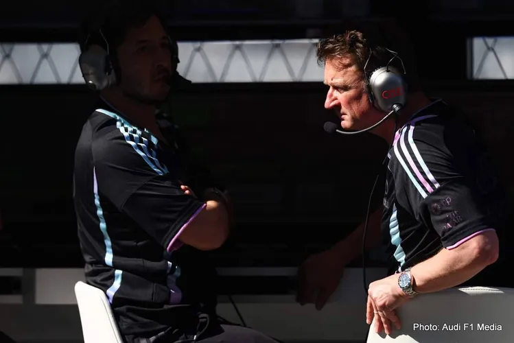 “Allan McNish relembra seu primeiro fim de semana de Fórmula 1 com a Audi como Diretor de Corrida”