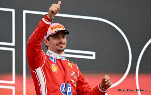 Ferrari confirma extensão de contrato plurianual de Charles Leclerc antes de sua corrida em casa Ferrari confirma extensão de contrato plurianual de Charles Leclerc antes de sua corrida em casa