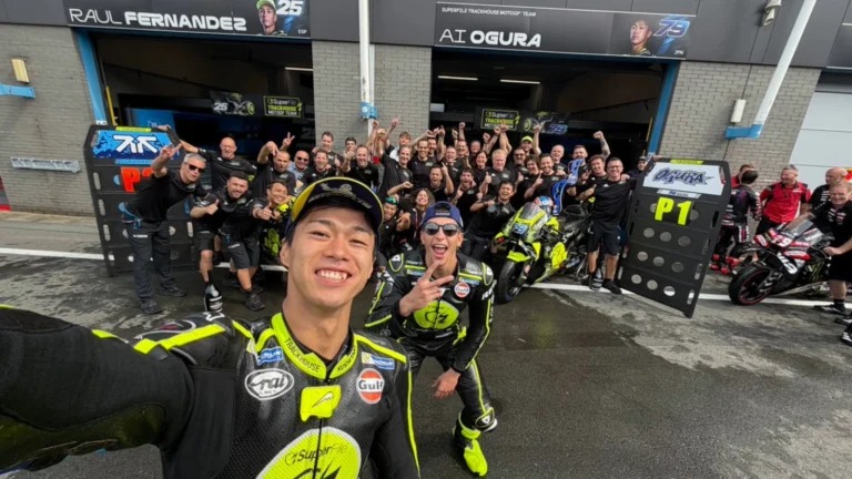 Ai Ogura explica por que liderar as voltas finais do MotoGP em Assen não foi uma “sensação agradável”.