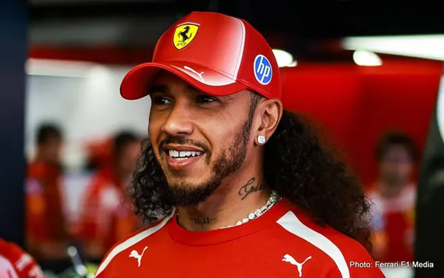“Lewis Hamilton sobre o oitavo título de Fórmula 1, desta vez com a Ferrari? ‘Nunca diga nunca!'” “Lewis Hamilton sobre o oitavo título de Fórmula 1, desta vez com a Ferrari? ‘Nunca diga nunca!'”