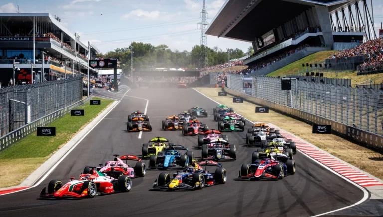 Noel Leon conquista sua primeira vitória na corrida principal da Fórmula 2 no GP da Hungria.