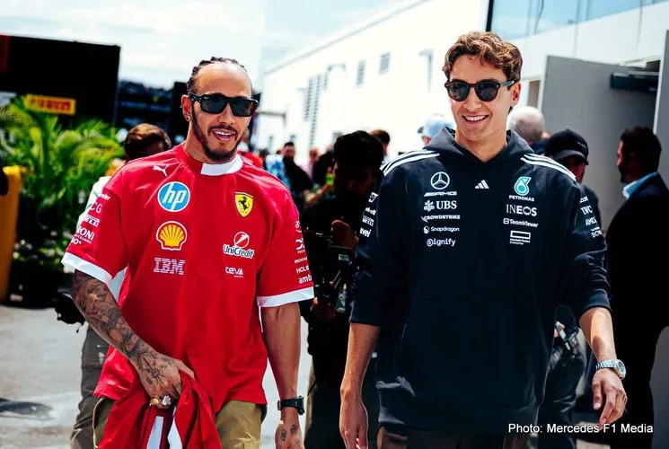 “Lewis Hamilton ou George Russell: para quem a torcida britânica vai torcer em Silverstone?”