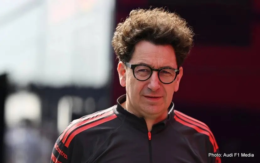 Mattia Binotto está “satisfeito, mas ainda não feliz” até agora com a temporada de estreia da Audi na Fórmula 1