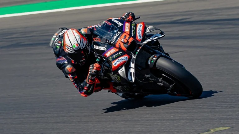 Marco Bezzecchi lidera treino de MotoGP em Aragão Marco Bezzecchi lidera treino de MotoGP em Aragão