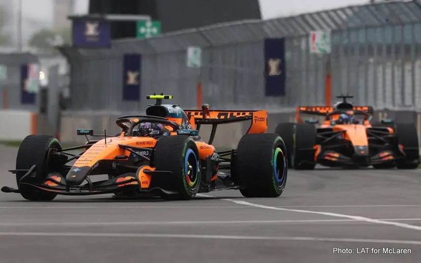 “Lando Norris virou o jogo na batalha interna da McLaren contra seu companheiro de equipe, Oscar Piastri.” “Lando Norris virou o jogo na batalha interna da McLaren contra seu companheiro de equipe, Oscar Piastri.”