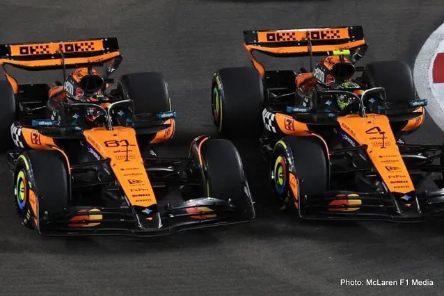 “McLaren tem atualizações para o Grande Prêmio do Azerbaijão, mas segue cautelosa com o ‘circuito de extremos’ de Baku.” “McLaren tem atualizações para o Grande Prêmio do Azerbaijão, mas segue cautelosa com o ‘circuito de extremos’ de Baku.”