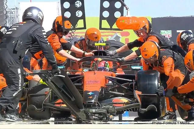Andrea Stella insiste que o pit stop lento de Lando Norris no Grande Prêmio da Espanha não fez diferença Andrea Stella insiste que o pit stop lento de Lando Norris no Grande Prêmio da Espanha não fez diferença