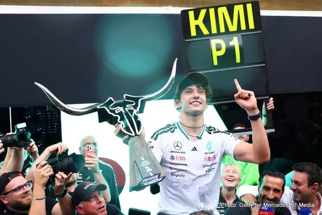 Toto Wolff após a vitória dominante de Kimi Antonelli em Austin: Que garoto! Toto Wolff após a vitória dominante de Kimi Antonelli em Austin: Que garoto!