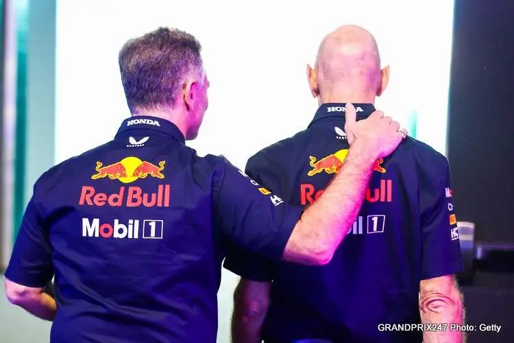 “Adrian Newey refuta declarações que Christian Horner fez sobre ele em seu livro ‘Drive'”